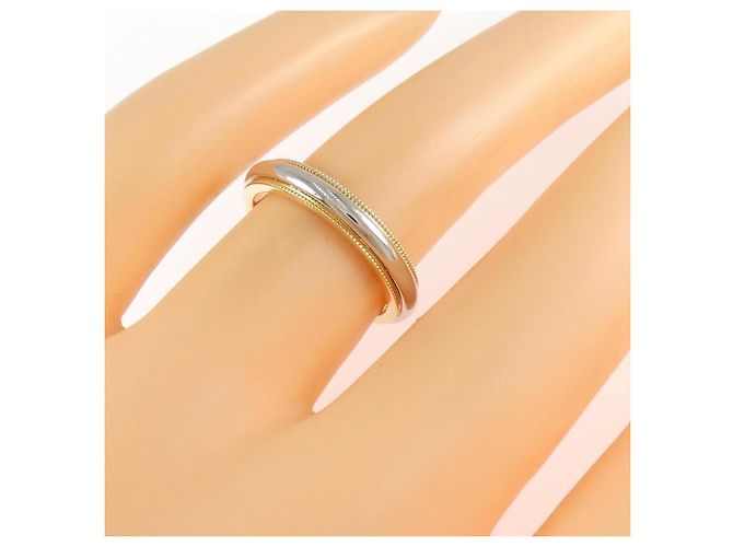 Bague anneau Milgrain Tiffany & Co. - vue 4