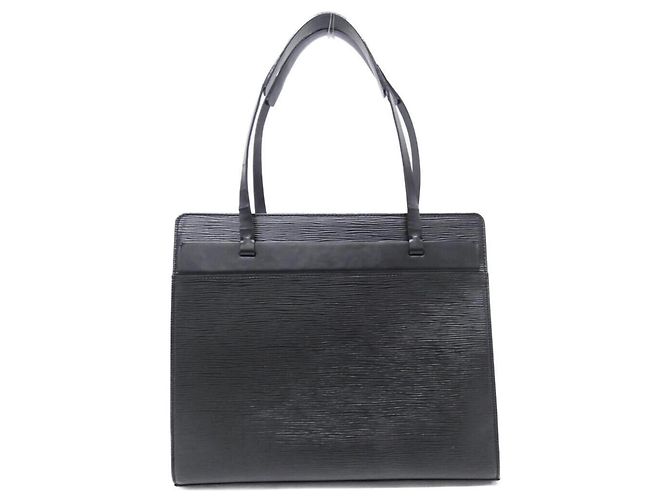 Borsa a Spalla Louis Vuitton Epi Croisette PM Nero - vista 2