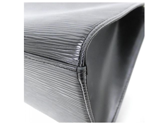 Borsa a Spalla Louis Vuitton Epi Croisette PM Nero - vista 3