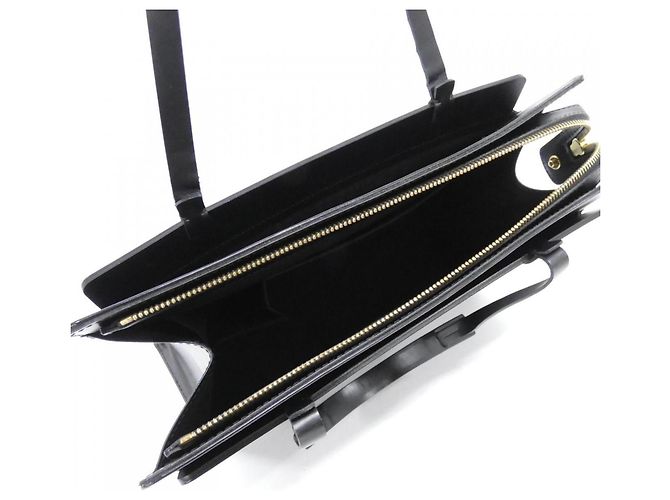Borsa a Spalla Louis Vuitton Epi Croisette PM Nero - vista 8