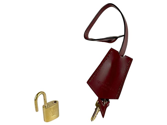 Louis Vuitton Monogram Shoulder Bag Brown Dark red - view 12