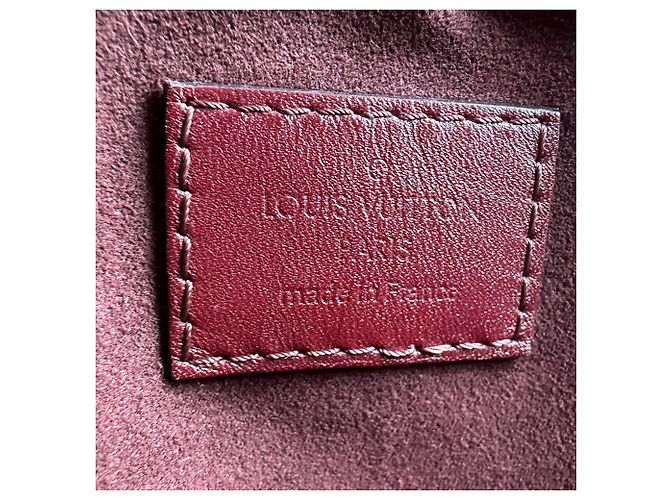 Louis Vuitton Monogram Shoulder Bag Brown Dark red - view 14