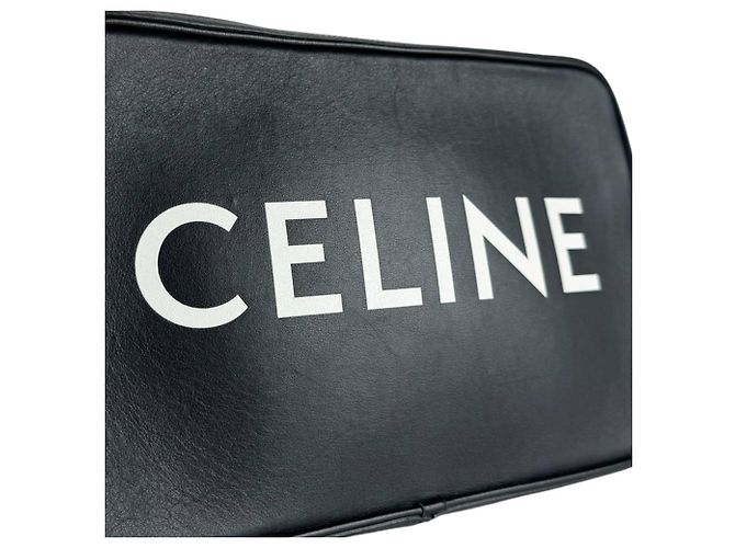 Céline Borsa Messenger Celine in pelle nera Nero - vista 11