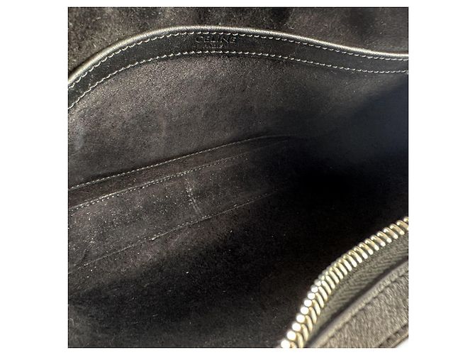 Céline Borsa Messenger Celine in pelle nera Nero - vista 5