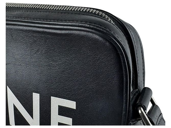 Céline Borsa Messenger Celine in pelle nera Nero - vista 7
