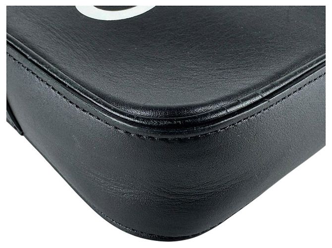 Céline Borsa Messenger Celine in pelle nera Nero - vista 8