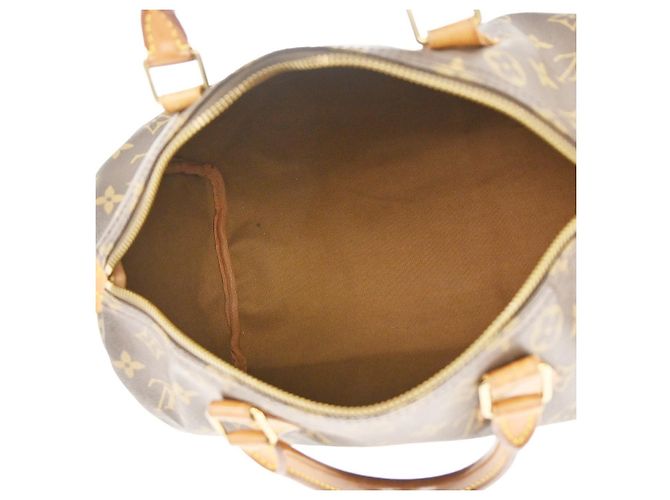 Louis Vuitton Speedy Monogram Canvas 30 Marron - vue 3