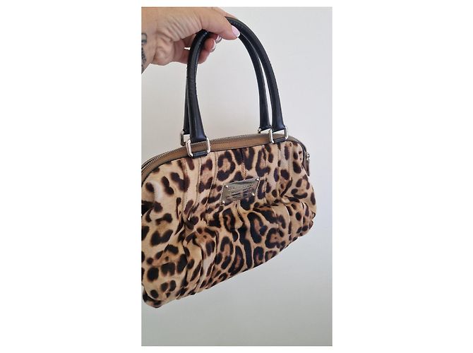 Borsa Dolce & Gabbana Miss Urbanette stampa leopardata Marrone Stampa leopardo - vista 2