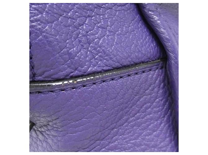 Borsa Loewe Amazona Porpora - vista 4