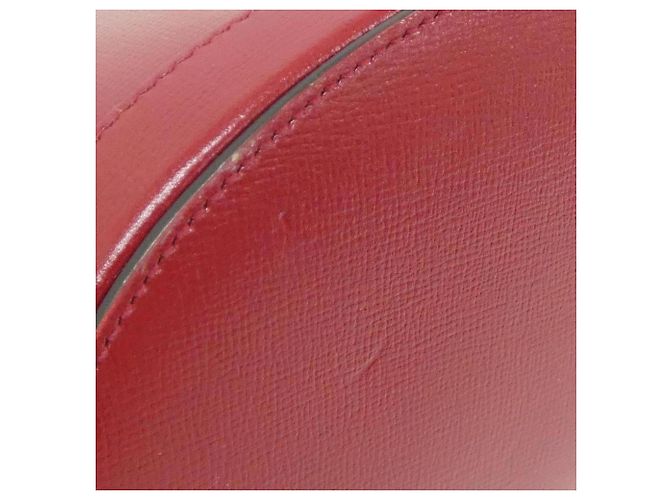 Borsa a tracolla Gucci Horsebit 1955 in pelle rossa Rosso - vista 3
