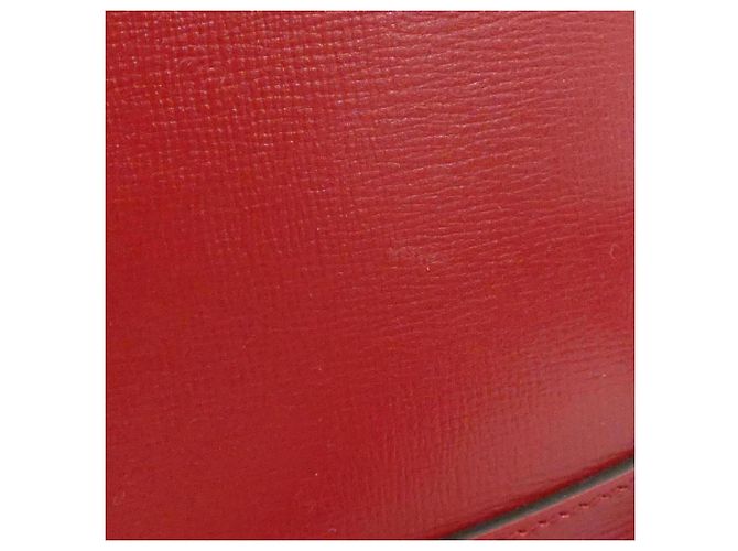 Borsa a tracolla Gucci Horsebit 1955 in pelle rossa Rosso - vista 7