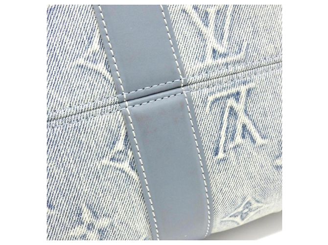 Tote Weekend in Monogram Louis Vuitton Blu - vista 4