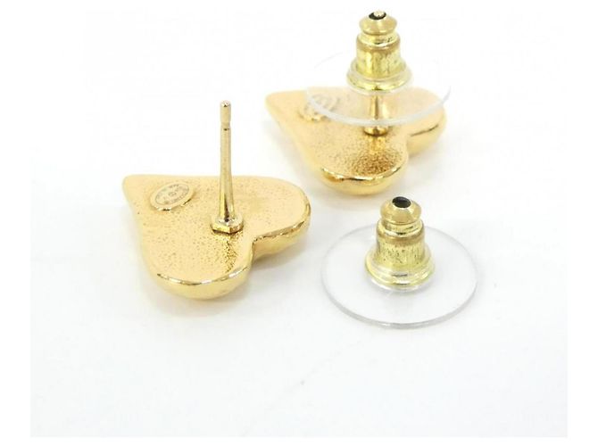 Timeless Chanel ABC252 Ohrstecker Schwarz Golden - Ansicht 3