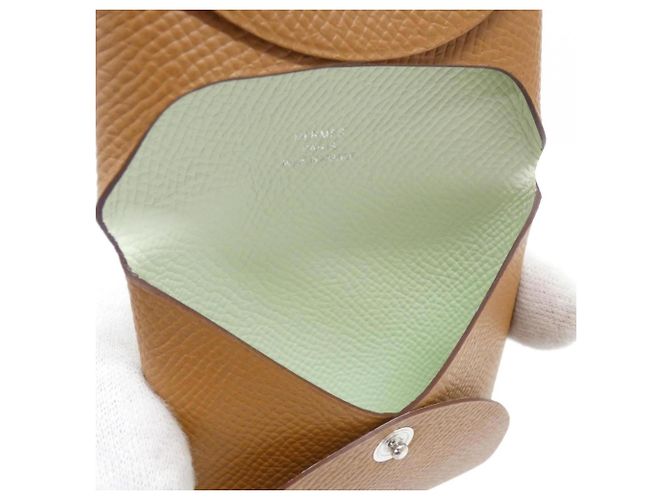 Hermès Monedero Hermes Bastia Verso Castaño Dorado - vista 3