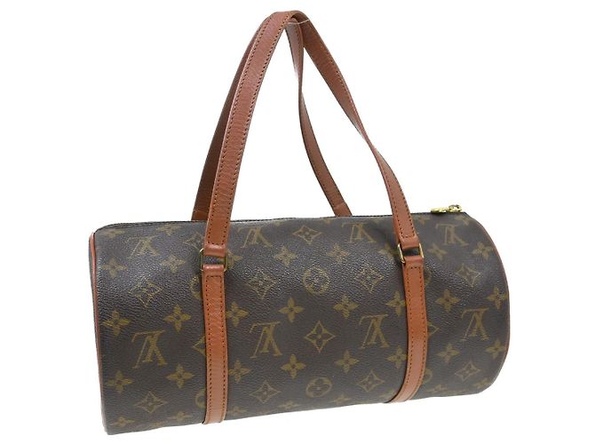 Borsa Louis Vuitton Papillon Monogram Canvas 30 Marrone - vista 2