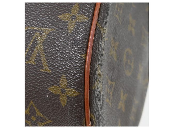 Borsa Louis Vuitton Papillon Monogram Canvas 30 Marrone - vista 7