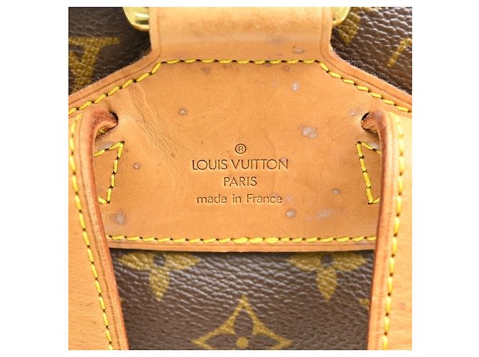 Louis Vuitton Vintage Montsouris Monogram Canvas MM Braun - Ansicht 4