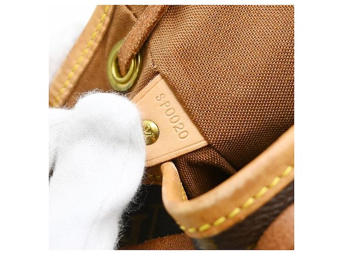 Louis Vuitton Vintage Montsouris Monogram Canvas MM Braun - Ansicht 5