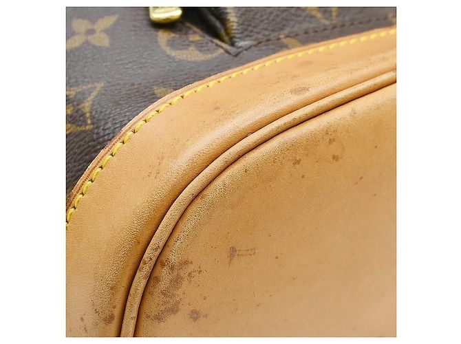 Louis Vuitton Vintage Montsouris Monogram Canvas MM Braun - Ansicht 6