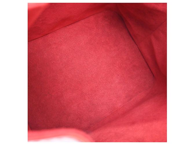 Borsa Louis Vuitton Noe in pelle Epi Large Rosso - vista 3