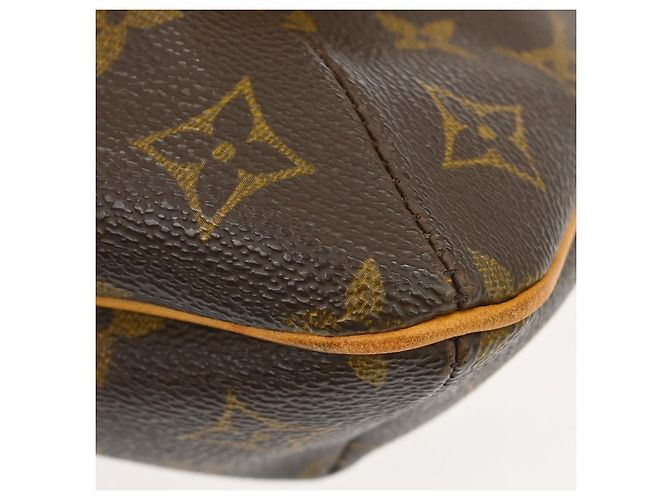 Borsa Musette Salsa Louis Vuitton in Tela Monogram GM Marrone - vista 7