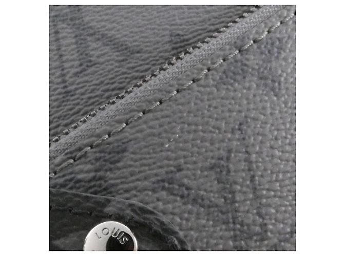 Borsa Messenger Trio Monogram Eclipse Reverse Louis Vuitton Nero Grigio - vista 4