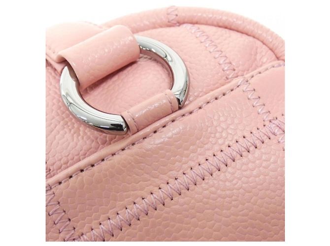 Borsa a tracolla rosa Chanel 26134 - vista 7