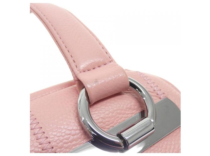 Borsa a tracolla rosa Chanel 26134 - vista 8