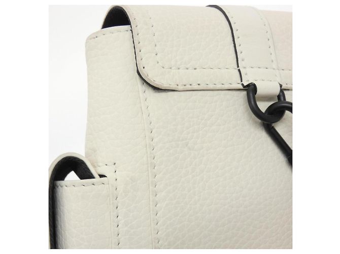 Borsa a tracolla Louis Vuitton Christopher XS Bianco - vista 6