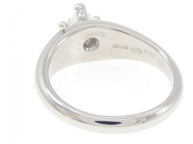 Bulgari Bvlgari Corona Ring aus Platin mit Diamant - Ansicht 3