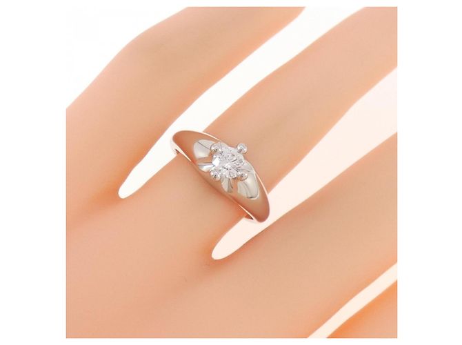 Bulgari Bvlgari Corona Ring aus Platin mit Diamant - Ansicht 5
