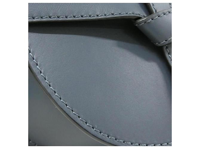 Borsa a tracolla mini Loewe Gate Dual Blu - vista 6