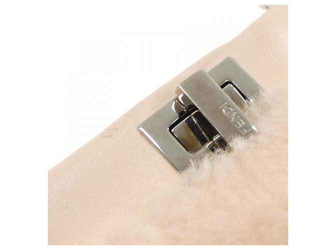 Borsa Fendi Peekaboo Mini Rosa - vista 4