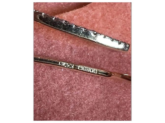 Autre Marque Maria Black Orecchino singolo in oro giallo 14K e diamante D'oro - vista 4