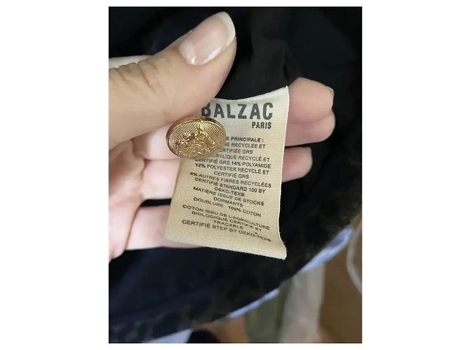 Chaleco Marius Balzac Paris estampado de leopardo Castaño Negro - vista 6