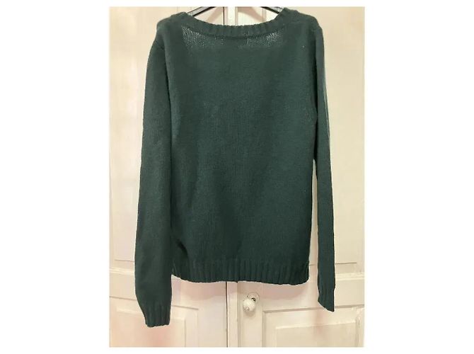 Balzac Paris Cardigan aus Wolle und Kaschmir in Grün Dunkelgrün - Ansicht 5