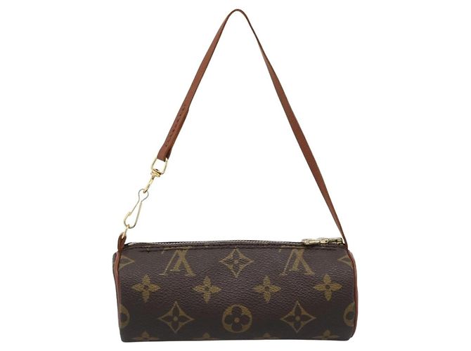 Louis Vuitton Papillon Pochette Monogram Canvas Mini Marrone - vista 2
