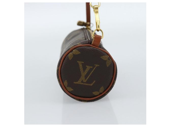 Louis Vuitton Papillon Pochette Monogram Canvas Mini Marrone - vista 4