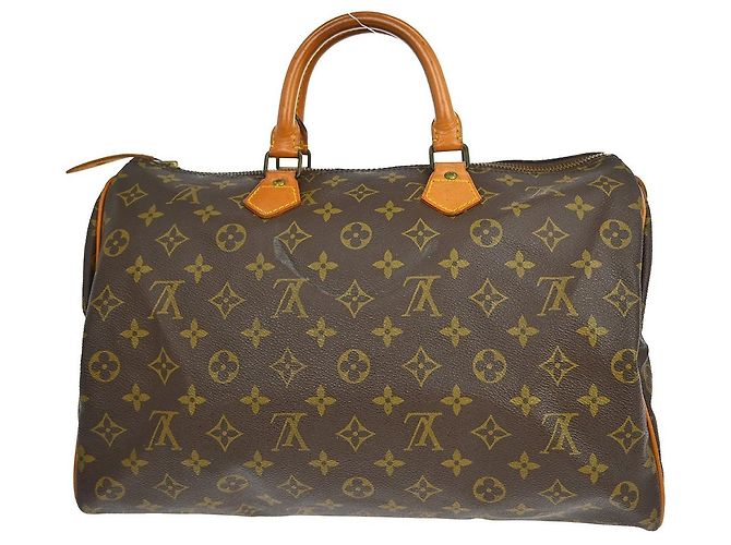 Louis Vuitton Speedy Monogram Canvas 40 Marrone - vista 2