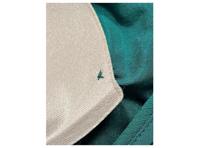 Autre Marque White by Vera Wang Maxikleid Halterneck mit Rüschen Waldgrün Dunkelgrün - Ansicht 10