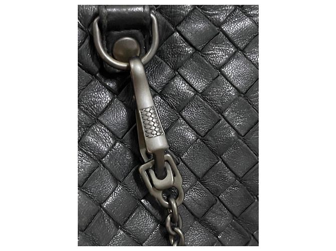 Bottega Veneta Pochette Intrecciato in pelle Nero - vista 15