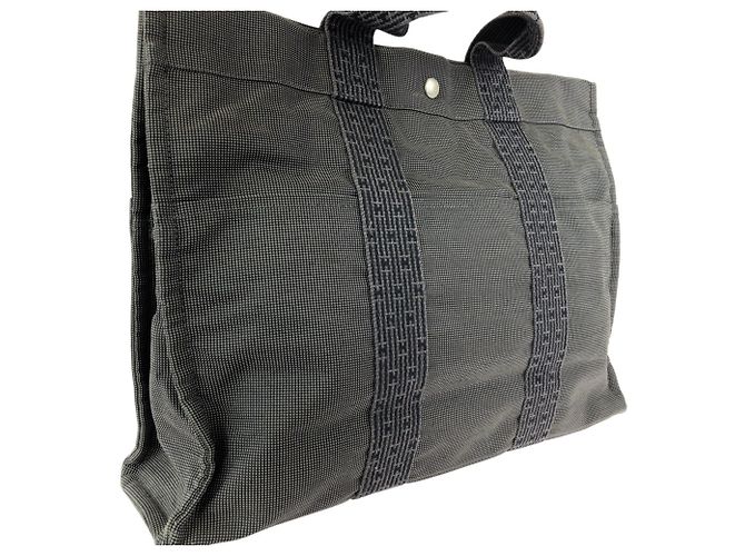 Hermès Borsa Tote Hermes Herline MM Marrone - vista 5