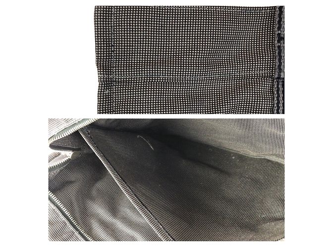 Hermès Borsa Tote Hermes Herline MM Grigia Marrone - vista 6