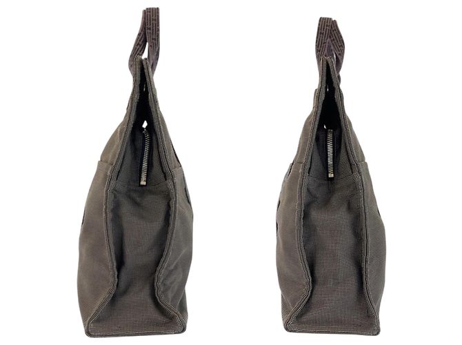 Hermès Hermes Herline MM Tote Tasche Grau Braun - Ansicht 8