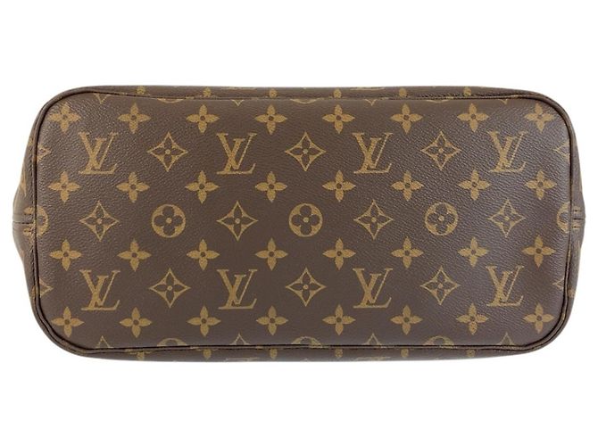 Borsa Tote Louis Vuitton Monogram Totem Neverfull MM Marrone Rosso Monogramma - vista 10