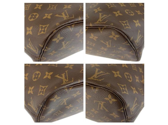 Borsa Tote Louis Vuitton Monogram Totem Neverfull MM Marrone Rosso Monogramma - vista 3