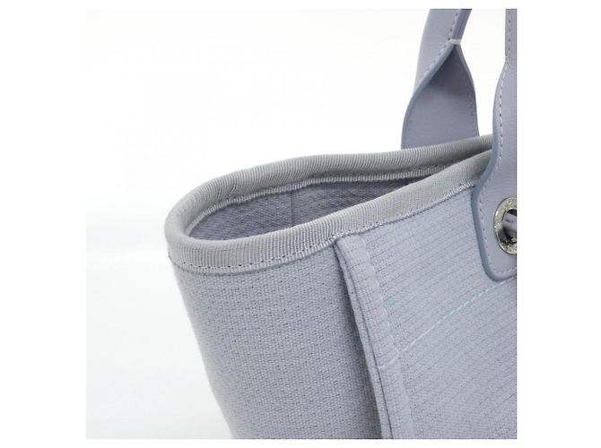 Borsa Chanel Deauville Line AS3257 Blu chiaro - vista 5