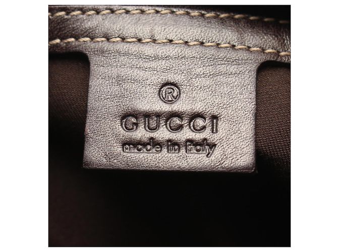 Borsa Tote Gucci GG Canvas Marrone Beige - vista 4