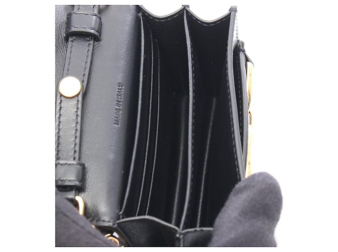 Céline Celine Maillon Mini Triomphe Schultertasche Schwarz - Ansicht 3