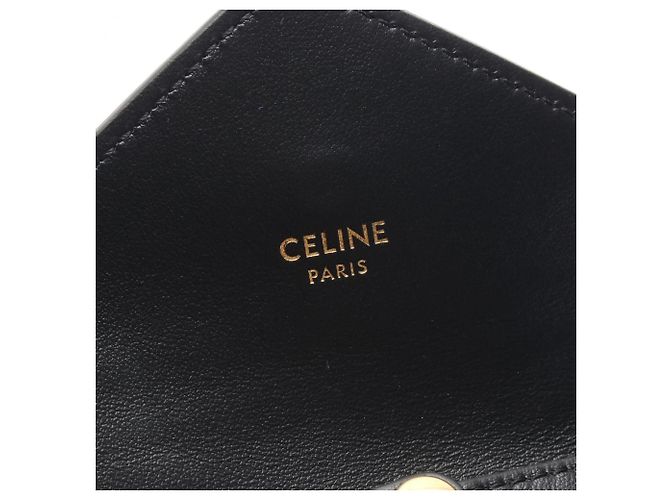 Céline Celine Maillon Mini Triomphe Schultertasche Schwarz - Ansicht 4